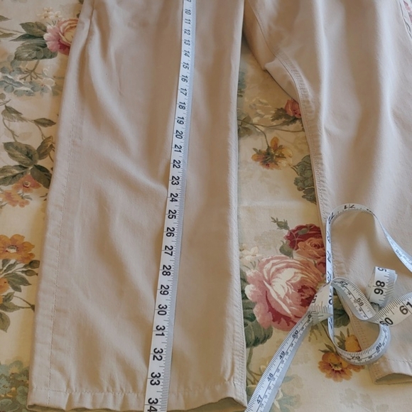 PRADA Women's Khaki Button Fly Pants in size Euro 50 US 12 - Picture 12 of 17